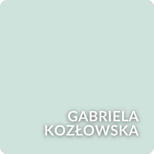 lek. wet. Gabriela Kozłowska