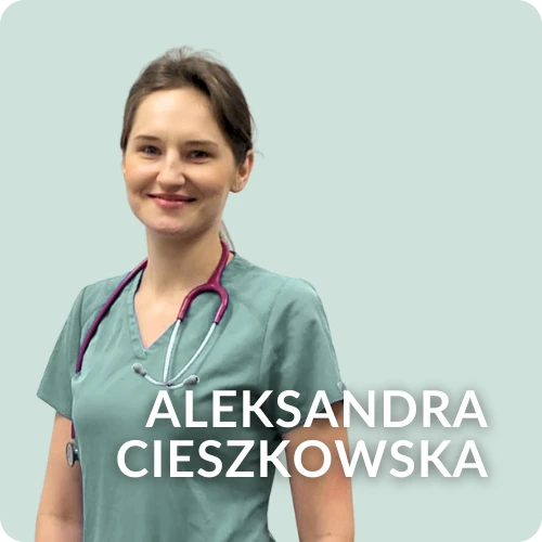 lek. wet. spec. radiologii weterynaryjnej Aleksandra Cieszkowska