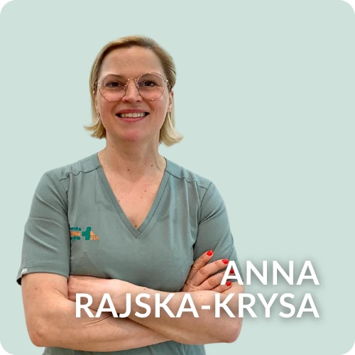 lek. wet. spec. chirurgii weterynaryjnej Anna Rajska-Krysa