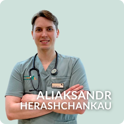 lek. wet. Aliaksandr Herashchankau