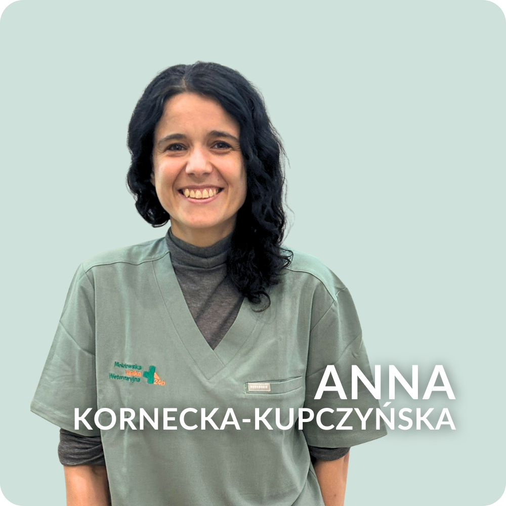 lek. wet. spec. chorób psów i kotów Anna Kornecka – Kupczyńska